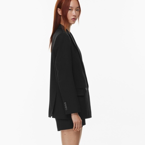Aritzia Babaton Millions Blazer Black Size 2xs - Picture 4 of 10